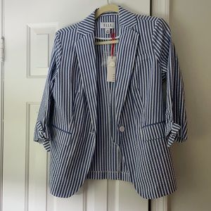Seersucker blazer